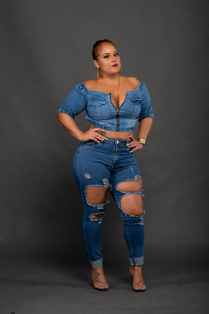 Fitted Jeans