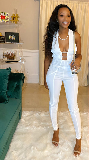 Kris Kross White Jumpsuit