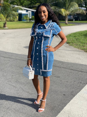 Denim & Pearls