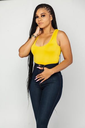 Yellow Bodysuit