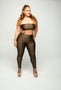Satin tube top set